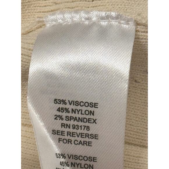 NWT House of Harlow 1960 Nicole Richie Ecru and Black Knit 2 piece casual set - Picture 10 of 11